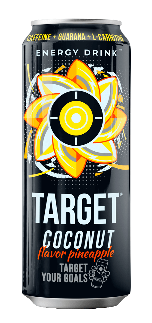 TARGET ENERGY DRINK MANGO FLAVOR